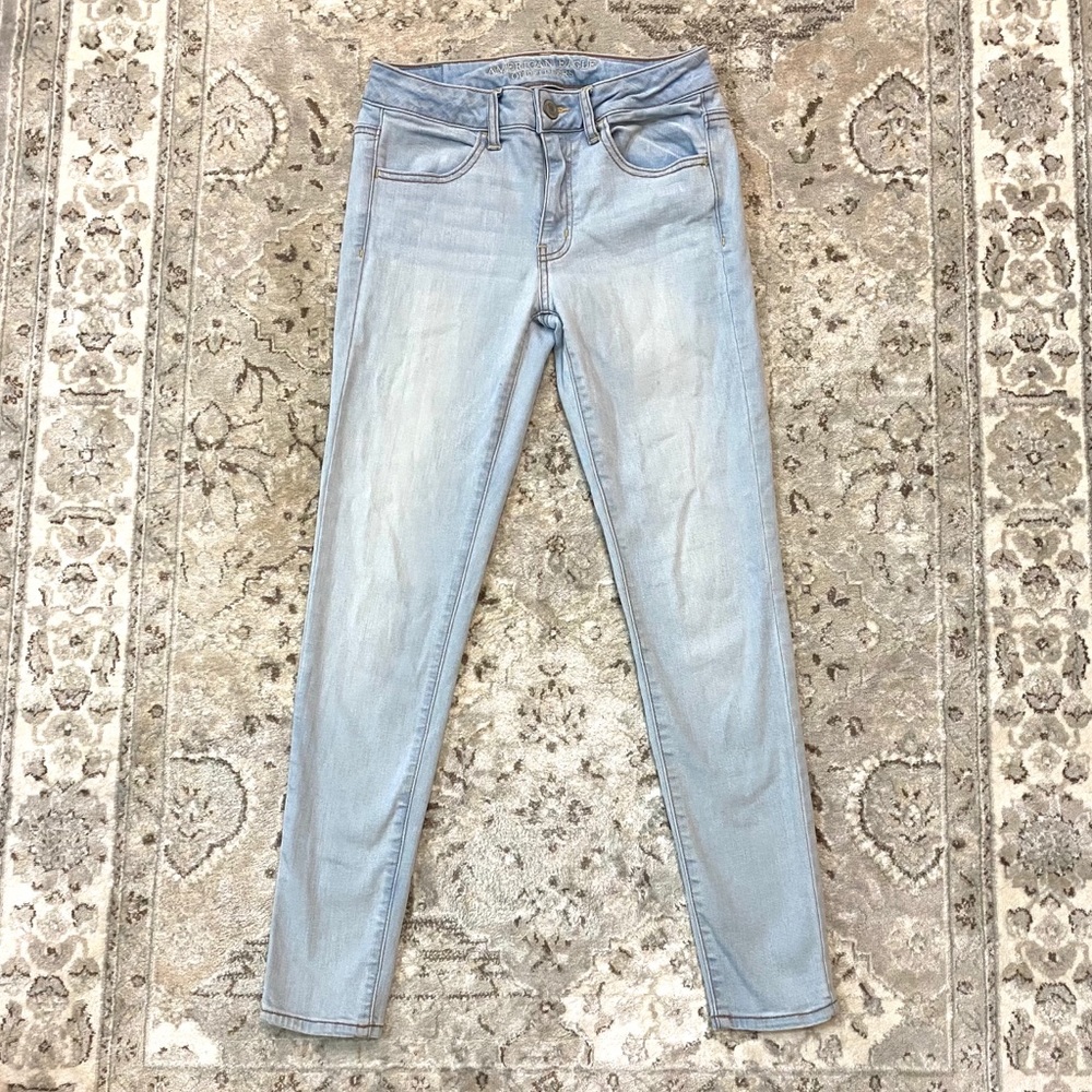 Light blue denim Jeggings